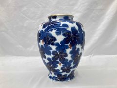 廃盤！希少！】深川製磁 瑠璃 葡萄 花生 14号 38cm 高級美術品 有田焼