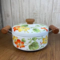 エジリー 琺瑯 両手&片手鍋 ブリティッシュヘリテージ セット売り