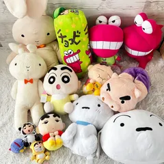 クレヨンしんちゃん ぬいぐるみ 14点セット 大量まとめ売り しんのすけ ぶりぶりざえもん シロ マスコット グッズ 14