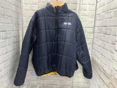 POLO SPORT RALPHLAUREN/古着/ナイロンジャケット/中綿/リバーシブル/ネイビー×イエロー/ラルフローレン/スポーツ/90年代頃