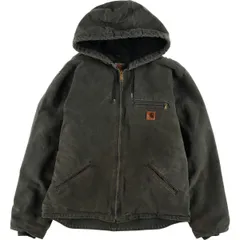 古着 カーハート Carhartt シエラジャケット 中綿入り ダックフルジップパーカー メンズL相当/eaa603082
