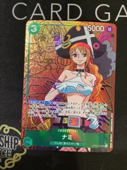 ●852 ワンピースカード　ナミ　パラレル　OP02-036