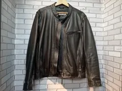 MOLAWZ もローズ シングルライダース ブラック 牛革 Lサイズ