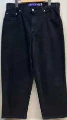 Levi's SILVER TAB BAGGY USA製 44570-1760 ボタン裏549 ジーンズ デニム パンツ シルバータブ バギー 後染め ブラック メンズ W34