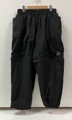 S.F.C(Stripes For Creative)エスエフシー ストライプフォークリエイティブ ロングパンツ WIDE TAPERED EASY PANTS ナイロン 2WAY サイズL