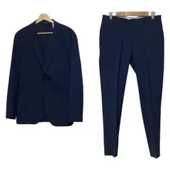 United Arrows GREEN LABEL RELAXING(ユナイテッドアローズ グリーンレーベル) シングルスーツ メンズ新品同様  - 黒×ネイビー 千鳥格子柄