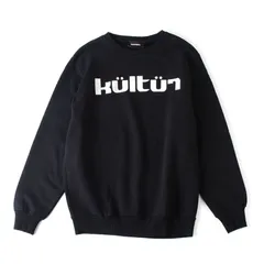 28249 DIESEL ディーゼル  KULTUR トレーナー クルーネックスウェット S ブラック 黒