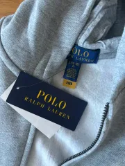 ポロラルフローレン グレー BOYS PLANET(ボイプラ) フーディー ジップアップ 新品 L