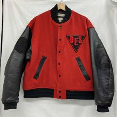 SIMPSON シンプソン 中綿 スタジャンL ウール フェイクレザー