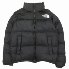 美品 ザノースフェイス THE NORTH FACE NUPTSE JACKET ヌプシ ダウン ジャケット ブルゾン ND92335 L 黒 ブラック メンズ 古着 中古 USED
