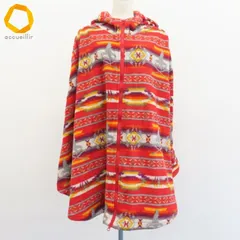 ヒステリックグラマー HYSTERIC GLAMOUR ポンチョ ジップアップ 総柄 フーディー [x983618]