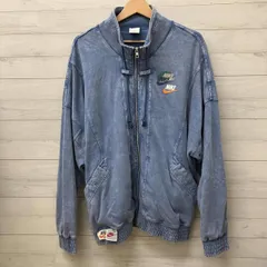 NIKE ナイキ ジャケット DV3314-410 ウォッシュ加工 メンズ XLサイズ ブルー系