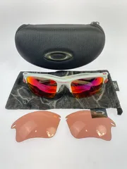 【中古品】OAKLEY オークリー サングラス OO9156-07 FAST JACKET ファスト ジャケット スポーツ サングラス  【203-251205-em-12-min】
