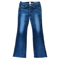 EDWIN 512EG ストレッチ ブーツカットデニム インディゴ サイズ27 レディースS エドウィン