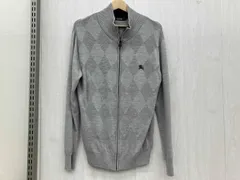 BURBERRY バーバリー BLACK LABEL カーディガン D1N7941104グレー メンズ サイズ3