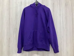 Supreme シュプリーム パーカー 21FW contrast hooded Mサイズ パープル