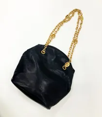 Christian Dior クリスチャンディオール　レザー　ゴールドチェーン　ショルダーバッグ　：A3279