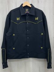 希少/新品/needles/パイピング カウボーイ ジャケット/L/ブラック