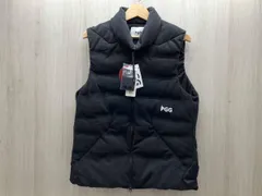 PGG/ピージージー PEARLY GATES 中綿キルトベスト フリース KARUSHIニット素材 268-4240101 ゴルフウェア サイズ5