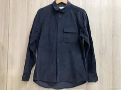 S.E.H KELLY エスイーエイチケリー　Lancastrian Lightweight Corduroy Shirt 長袖コーデュロイシャツ　ネイビー