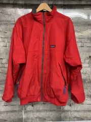 Patagonia ナイロン 90s シェルドシンチラ レッド サイズXL 
