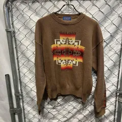 PENDLETON コットンニット ブラウン M ペンドルトン 