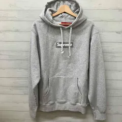 supreme シュプリーム パーカー スウェット BOX Logo Hooded Sweatshirt グレー  Lサイズ 2024 裏起毛
