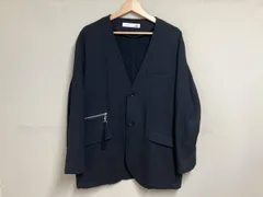 melple メイプル Wintercat Collerless jacket ウィンターキャット カラーレスジャケット サイズS ブラック