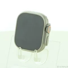 〔中古品〕 Apple Watch Ultra GPS + Cellular 49mm チタニウムケース バンド無し【258】