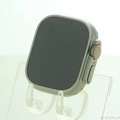〔中古品〕 Apple Watch Ultra GPS + Cellular 49mm チタニウムケース バンド無し【269】