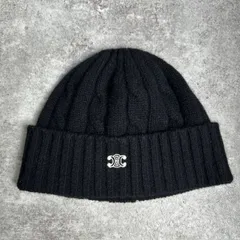 k*y様 CELINE ニット帽 黒 新品・未使用 2025年最新】celine ニット帽の人気アイテム - メルカリ