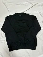 FILA ワンポイント刺繍 スウェット ブラック XL US古着