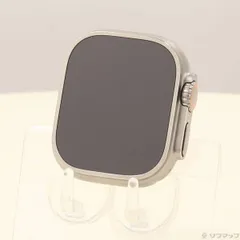 〔中古品〕 Apple Watch Ultra GPS + Cellular 49mm チタニウムケース バンド無し【198】