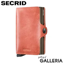 【正規品2年保証】 セクリッド 財布 メンズ レディース 二つ折 SECRID ミニウォレット カードケース スキミング防止 薄型 RFID カード入れ ブランド カード コンパクト 本革 カードプロテクター TWINWALLET VINTAGE TV