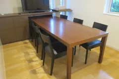 ダイニングテーブル＆ダイニングチェア　６脚セット
