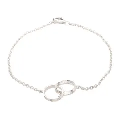 カルティエ CARTIER ブレスレット ベビーラブ ブレスレット 腕回17.5㎝ K18WG（ホワイトゴールド） ベビーラブ ブレスレット レディース Used Aのサムネイル