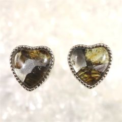 大阪関西万博 ポーランド S&A 琥珀ハート型ピアス - メルカリ
