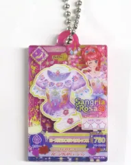 【中古】キーホルダー ローズガラスプリンセストップス 「アイカツ! だれでもアイドル活動アクリルチャーム2」