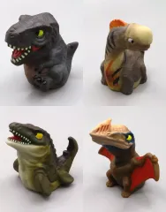 【中古】トレーディングフィギュア 全4種セット 「ジュラシック・ワールド ころんとソフビ2」