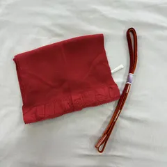 【美品】赤　帯揚げ 帯締め セット ピンク 正装用 着物 女性 婦人 レディース 和装小物 和装 着物 留袖 訪問着 振袖　kimono #きもの猫田 T399
