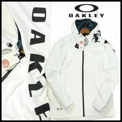 新品 定価13,860円 オークリー フーディージップジャケット XL 白 ENHANCE RDG Synchronism Jacket 4WAYストレッチ 吸汗速乾 快適性 帯電防止 OAKLEYL メンズ