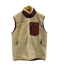 パタゴニア PATAGONIA M's Classic Retoro-X Vest クラシックレトロXベスト ボアベスト フリースベスト 23048 ベスト ベージュ Lサイズ 101MT-5405