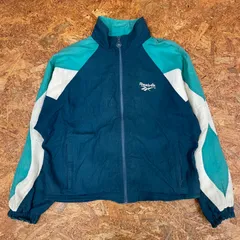 Reebok ナイロントラックジャケット S リーボック オールド スポーツ ジャンパー ユーズド USED 古着 ヴィンテージ ビンテージ VINTAGE