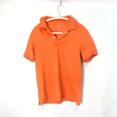 UNIQLO ユニクロ エアリズムポロシャツ オレンジ Mサイズ □〇