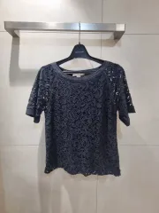 バナナリパブリック レース ブラウス 55 XS