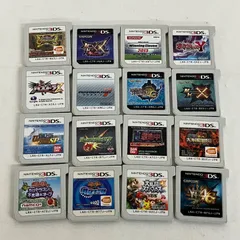中古 NINTENDO 3DS ソフトのみ 16枚セット YDQ024U c069