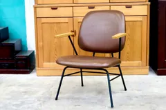 GMIK663B○Knot antiques / ノットアンティークス CRASH GATE クラッシュゲート ABOCK アボックラウンジチェア ミッドセンチュリー