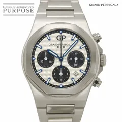 ジラールペルゴ GIRARD PERREGAUX ロレアート クロノグラフ 81020 メンズ 腕時計 デイト シルバー オートマ 自動巻き LAUREATO 90295423のサムネイル
