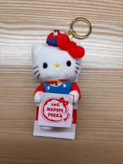 ハローキティ レア ピザ配達員 キティ 正規品 ぬいぐるみ キーホルダー