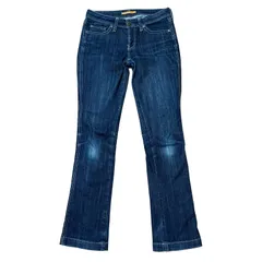 LEVI'S LADY STYLE TA528-0001 日本製 ボタン裏J30 ブーツカットデニム 濃紺 インディゴ サイズ29 レディースM リーバイス